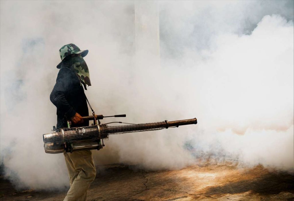 Fumigación en Santa Beatriz