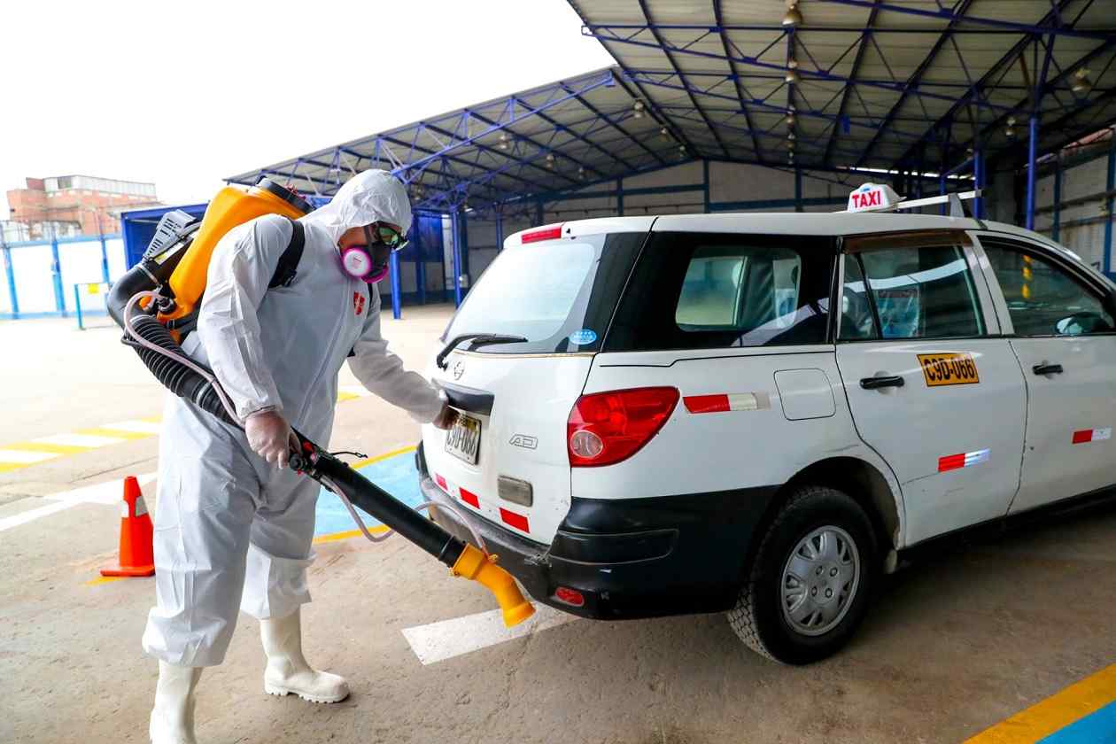 Fumigación de vehiculos en Breña